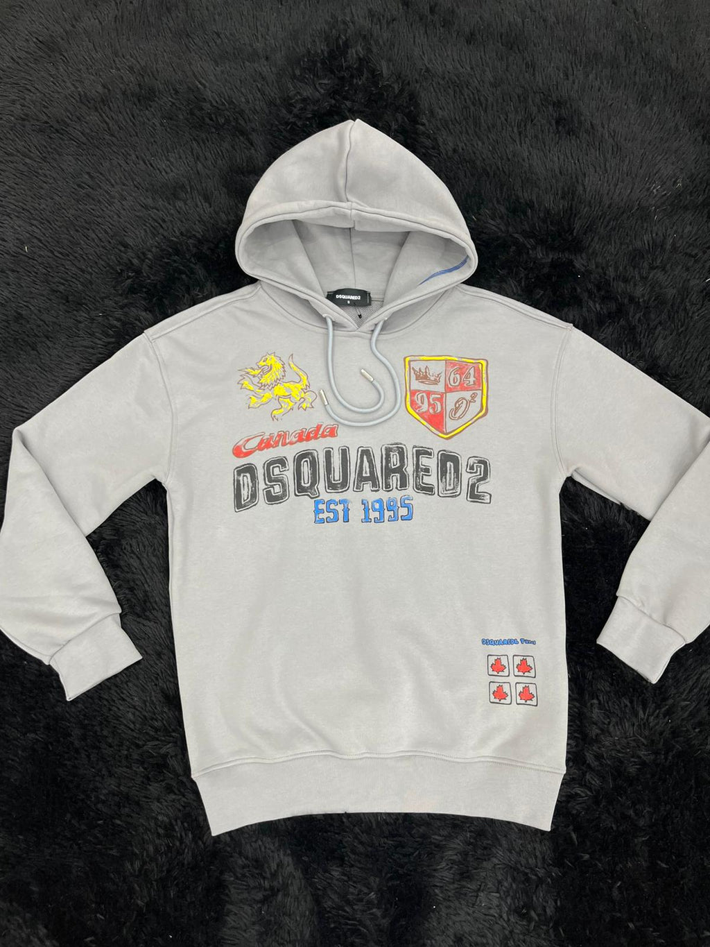 Felpa con cappuccio DSQ