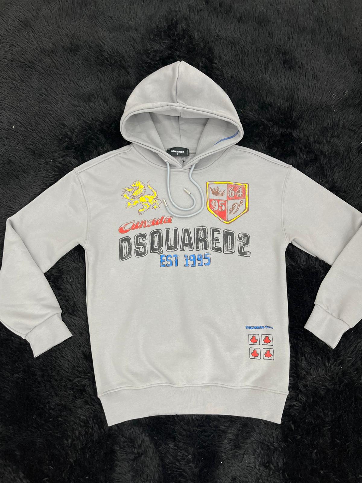 Felpa con cappuccio DSQ