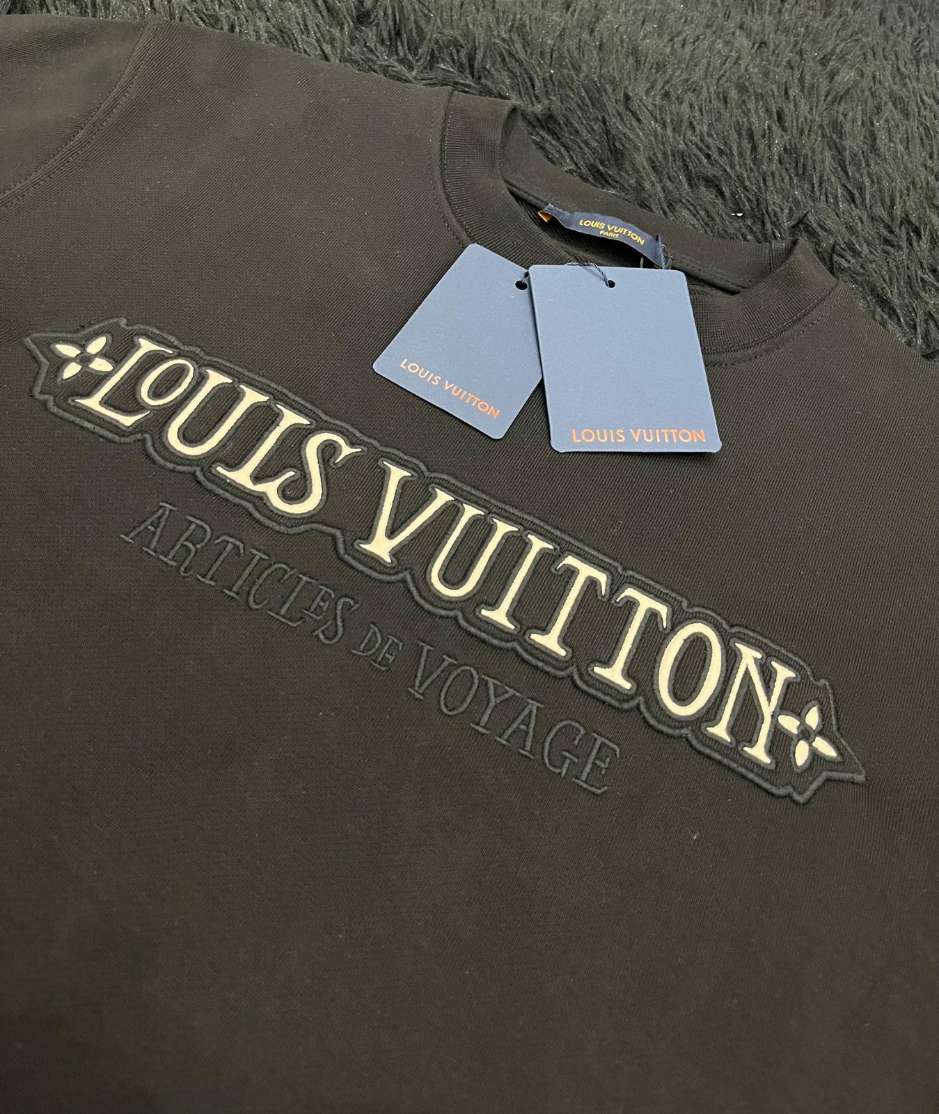 Felpa girocollo con scritta