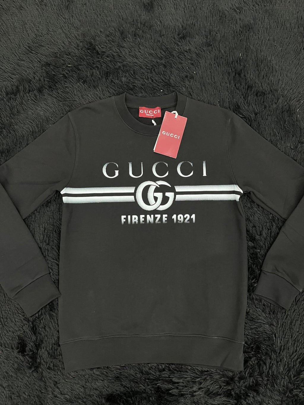 Felpa girocollo stampa G