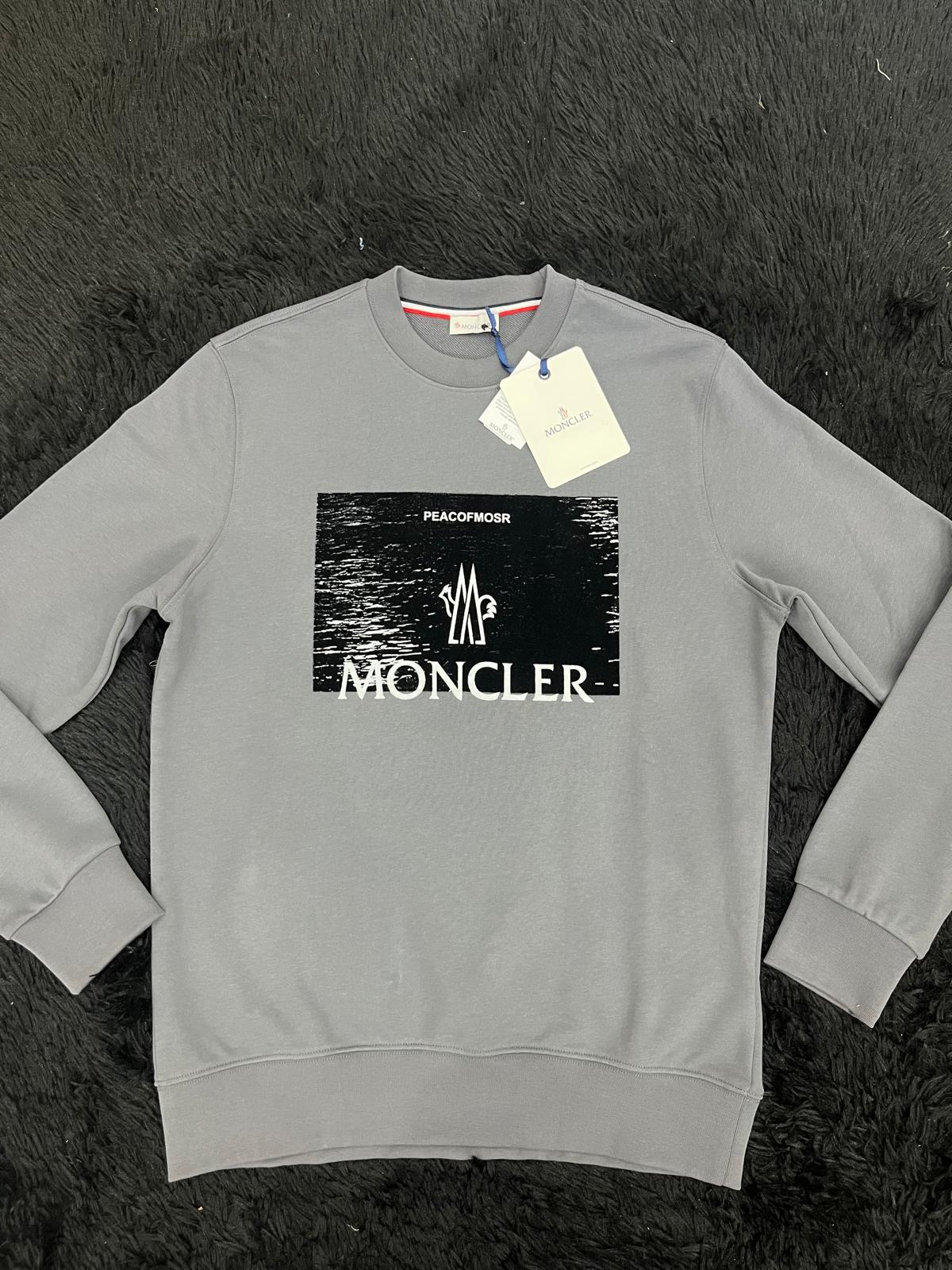 Felpa scollo rotondo MON