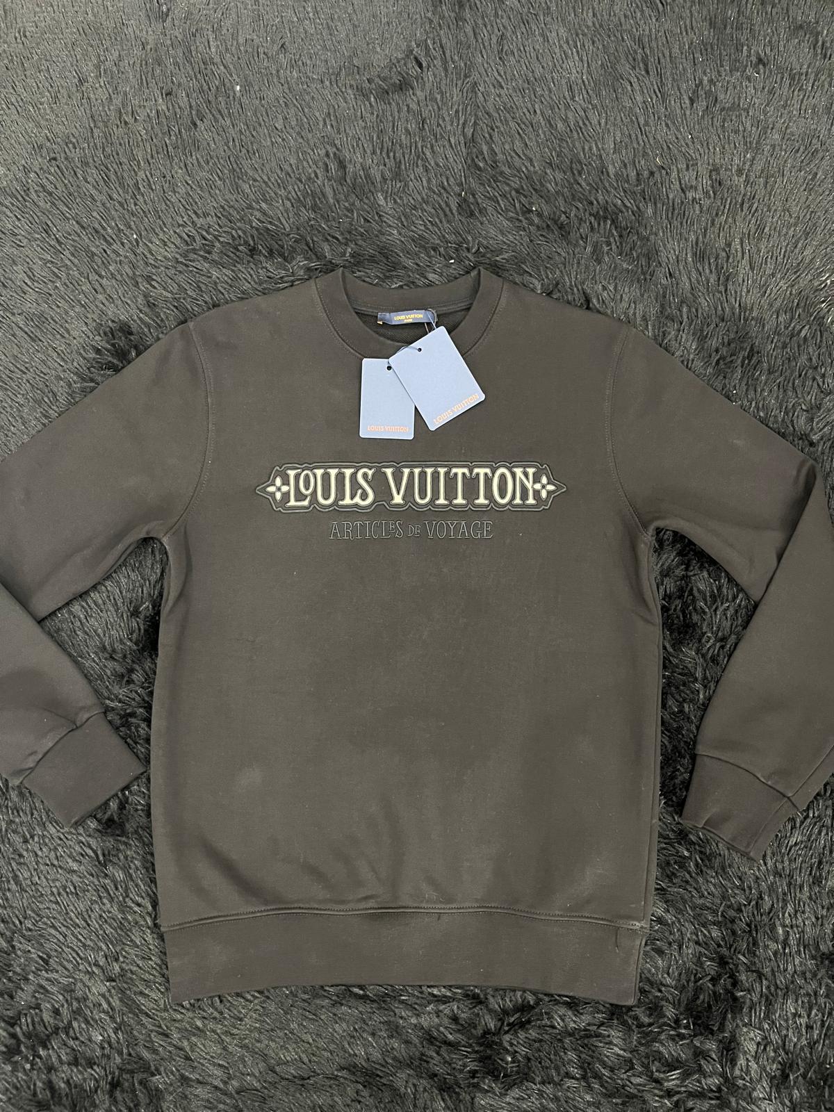 Felpa girocollo con scritta