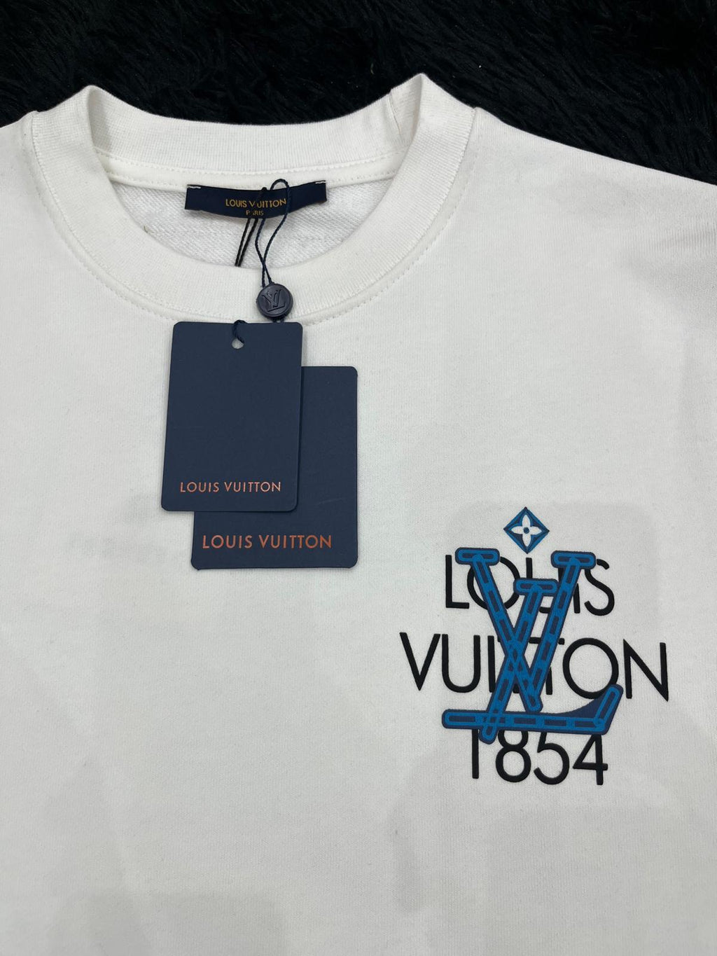 Felpa girocollo con logo