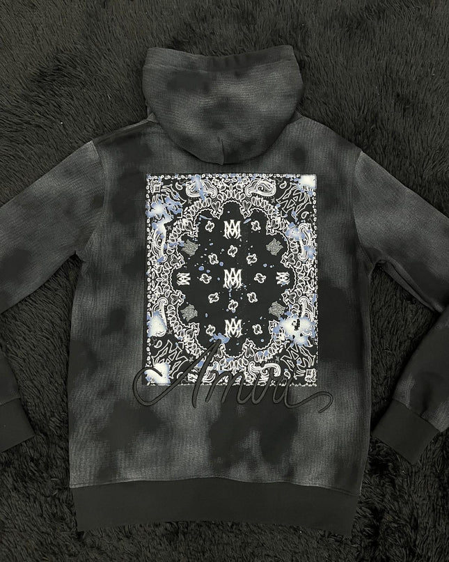 Felpa con cappuccio e stampa AMI