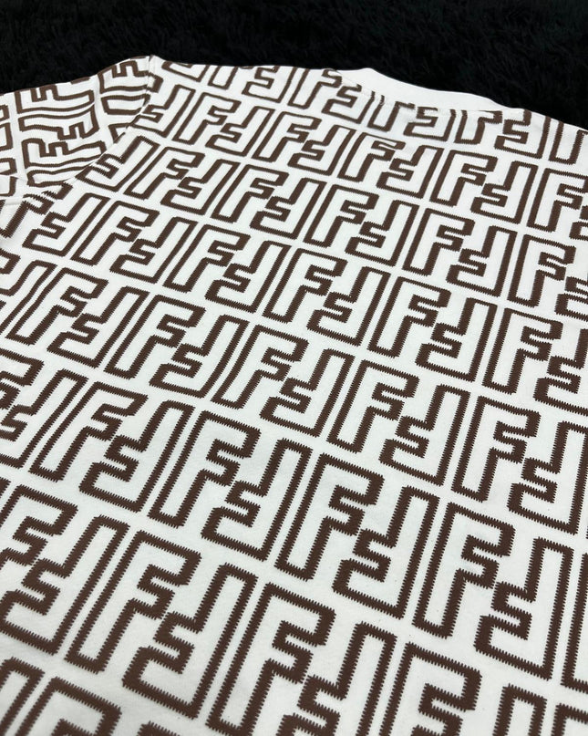 Felpa girocollo pattern FF