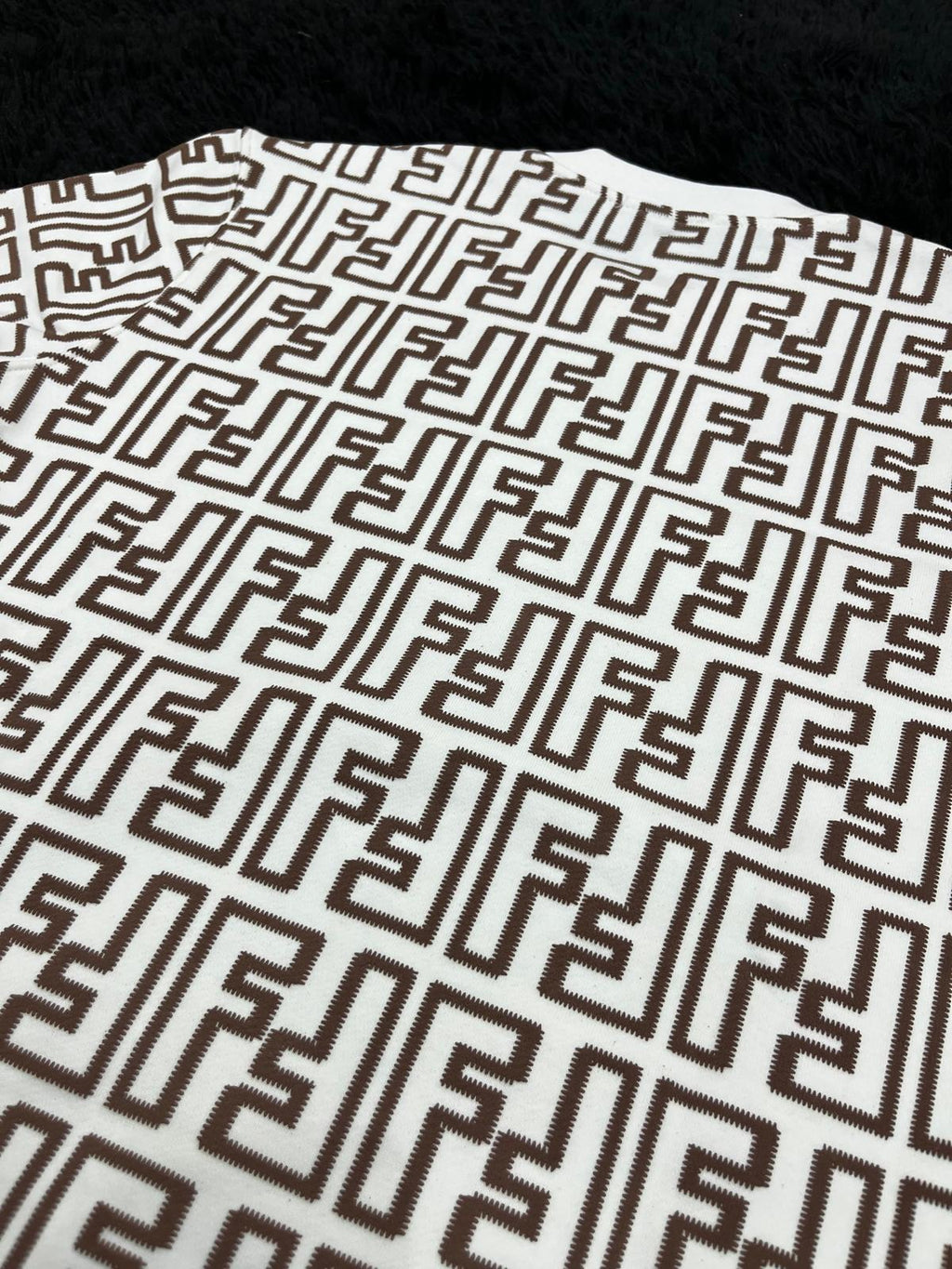 Felpa girocollo pattern FF