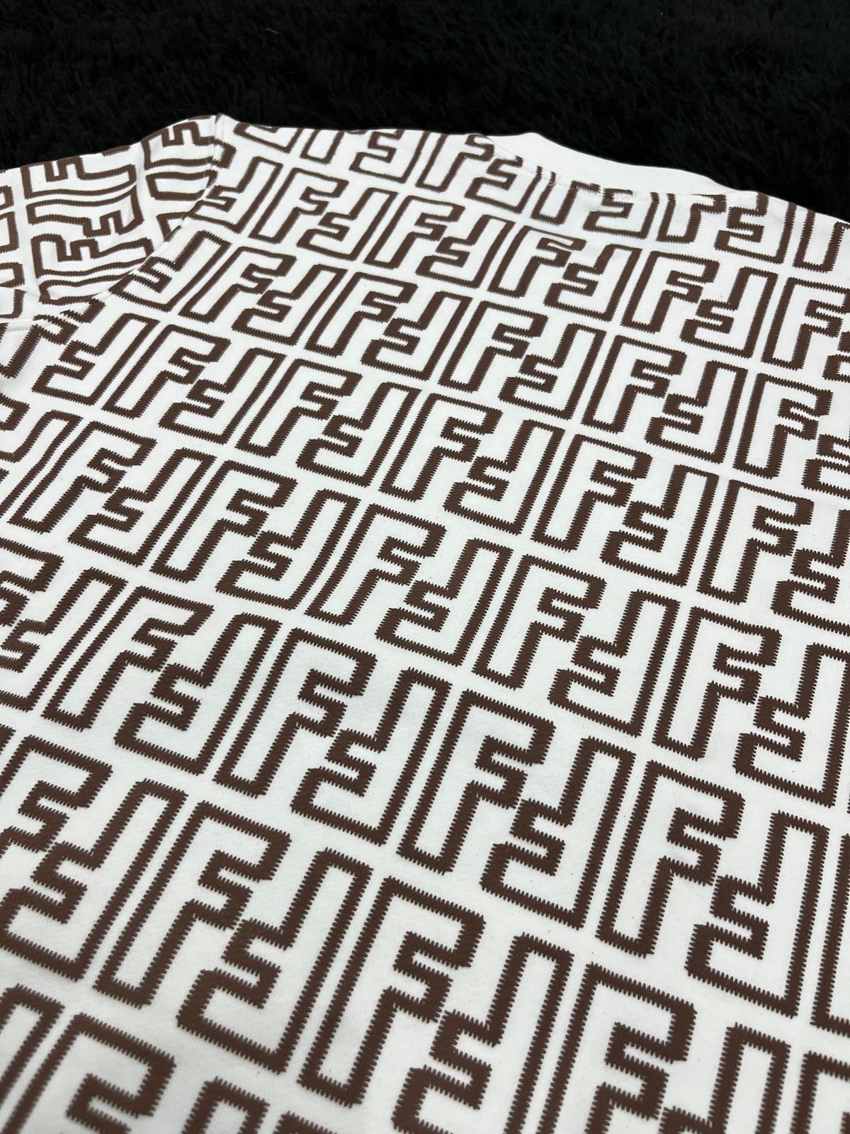 Felpa girocollo pattern FF