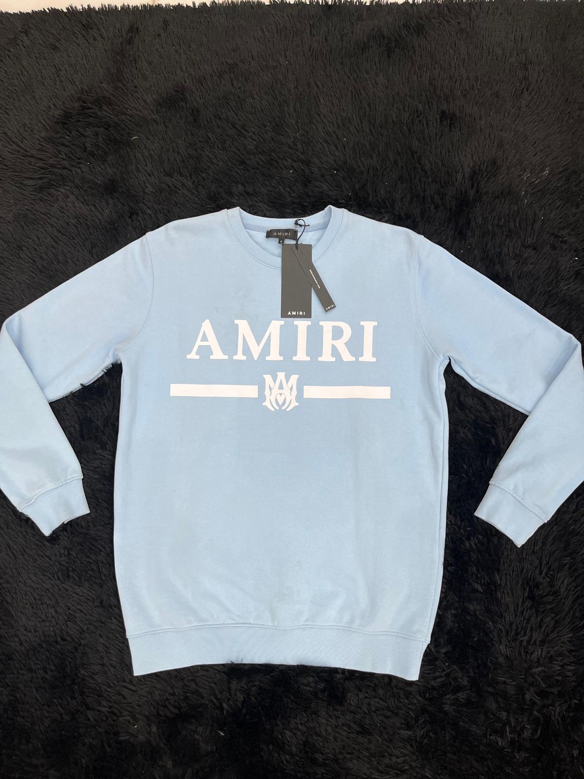 Felpa scollo rotondo AMI