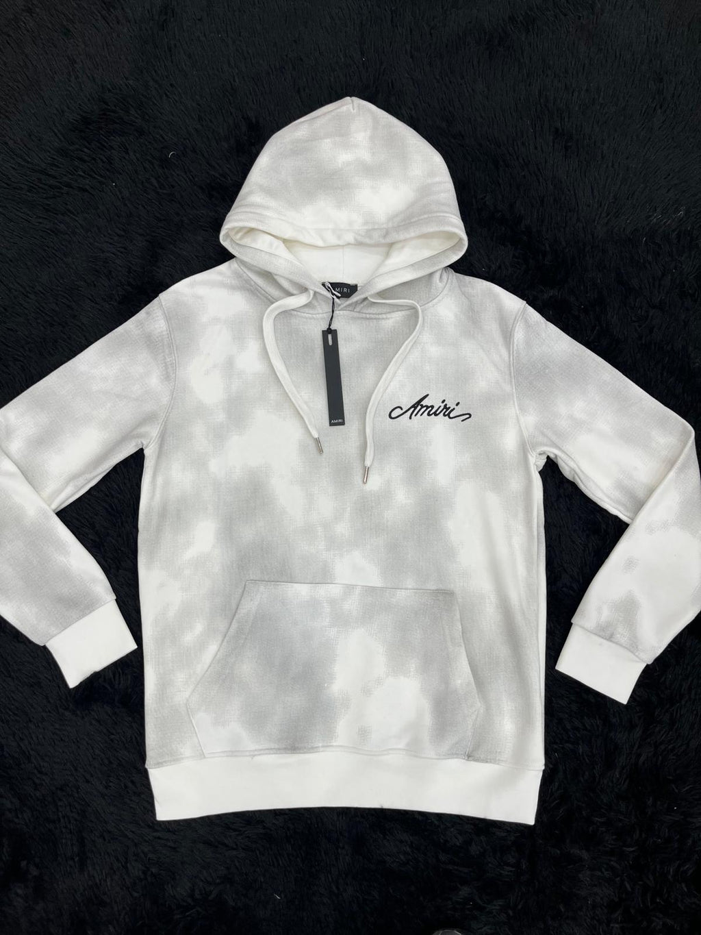 Felpa con cappuccio e stampa AMI