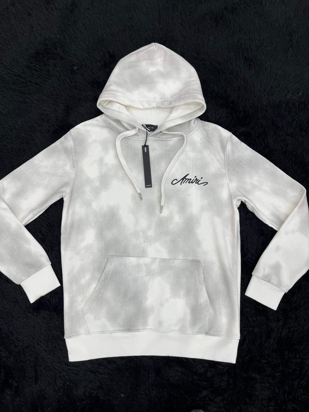 Felpa con cappuccio e stampa AMI