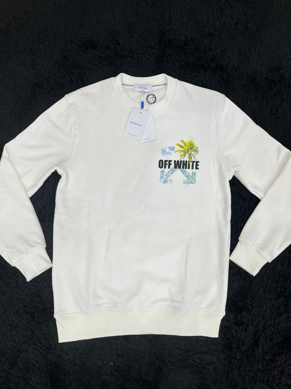 Felpa OFF con stampa