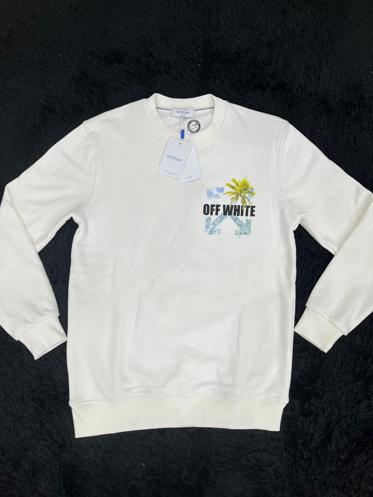 Felpa OFF con stampa