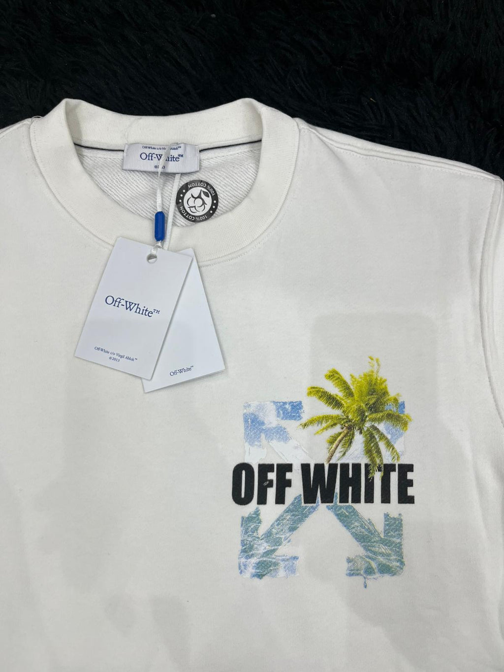 Felpa OFF con stampa