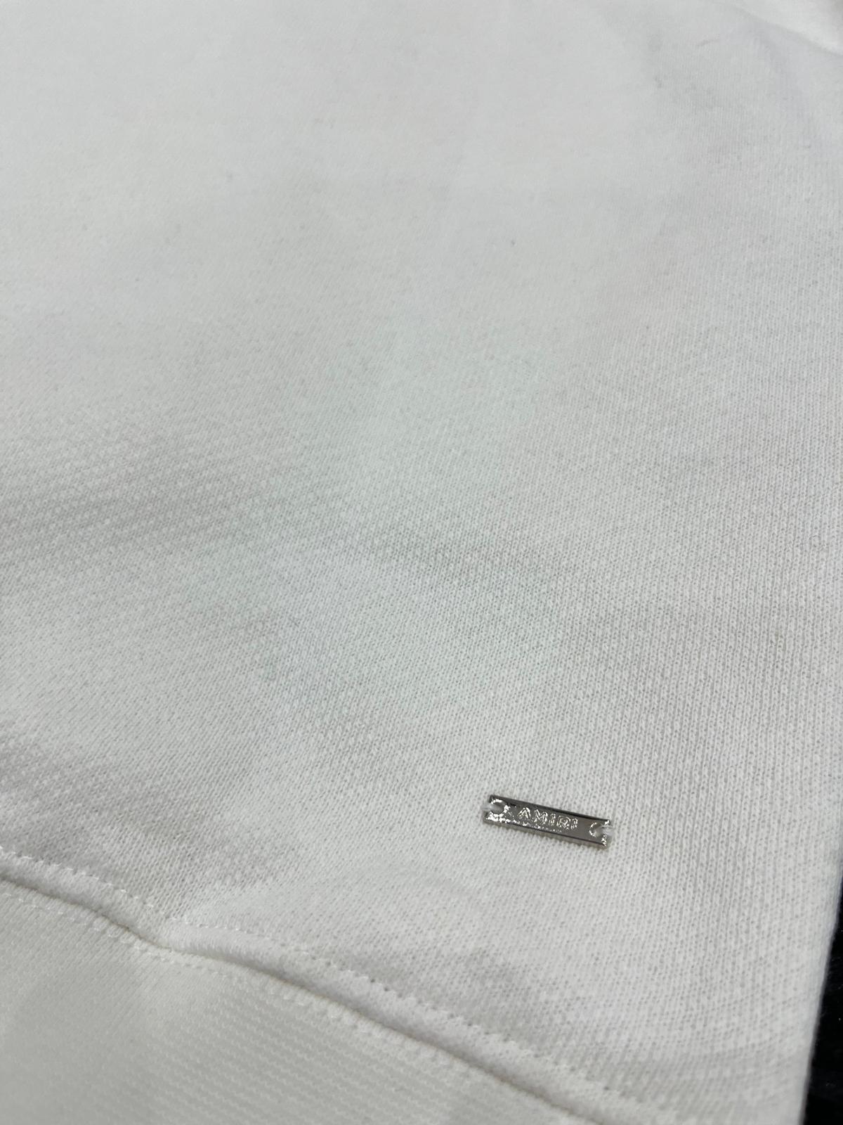 Felpa con cappuccio e scritta AMI