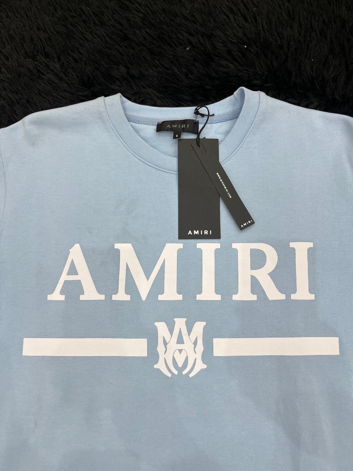 Felpa scollo rotondo AMI