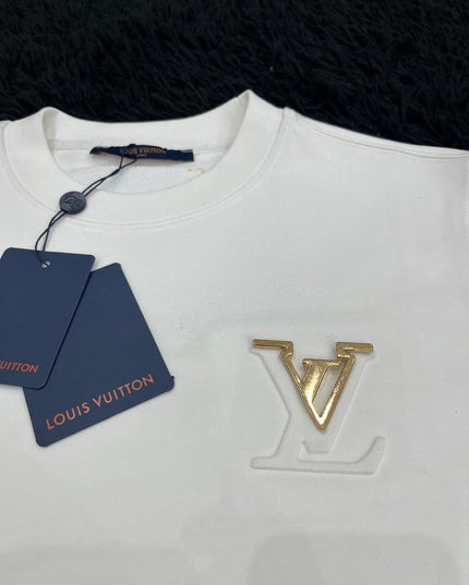 Felpa girocollo con logo