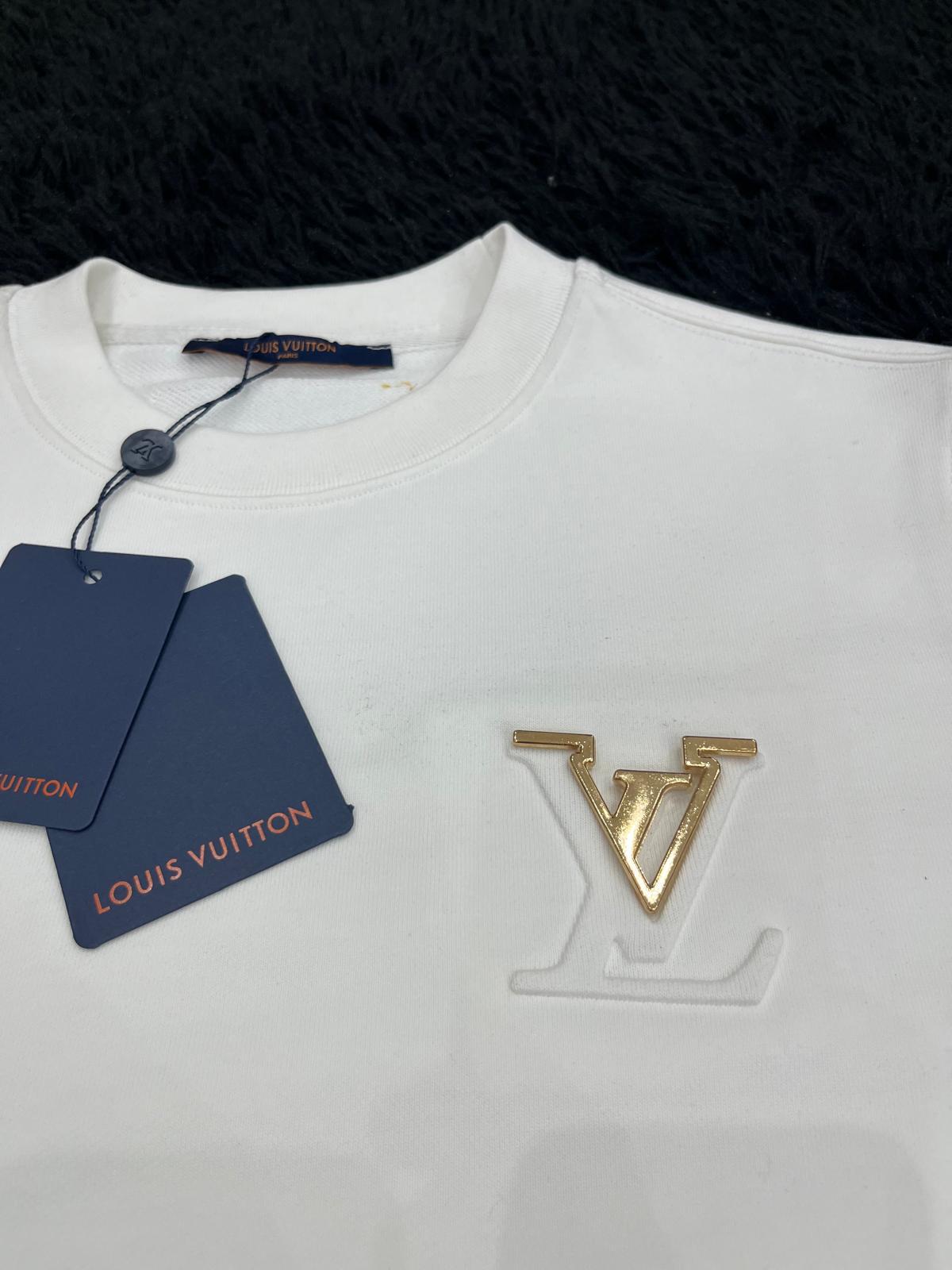 Felpa girocollo con logo