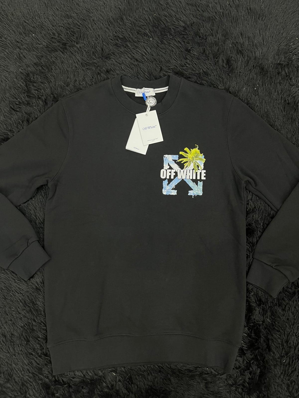 Felpa OFF con stampa