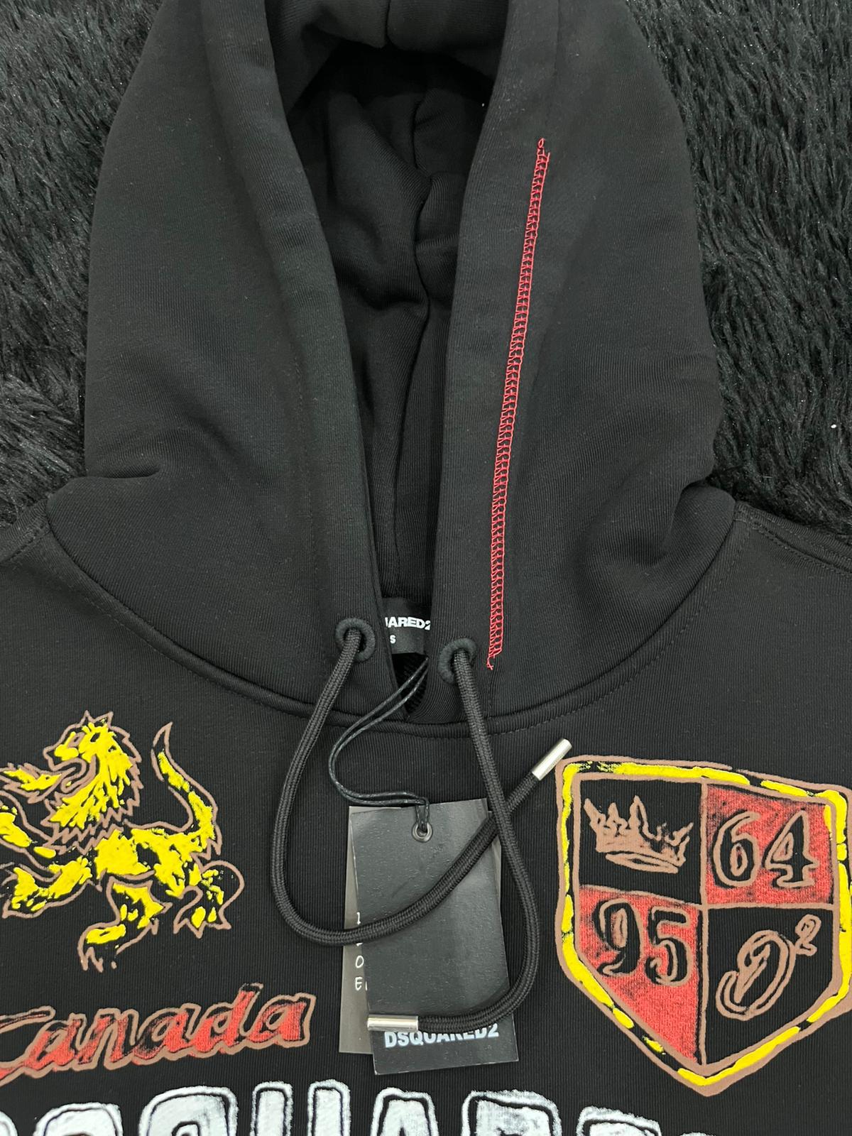 Felpa con cappuccio DSQ