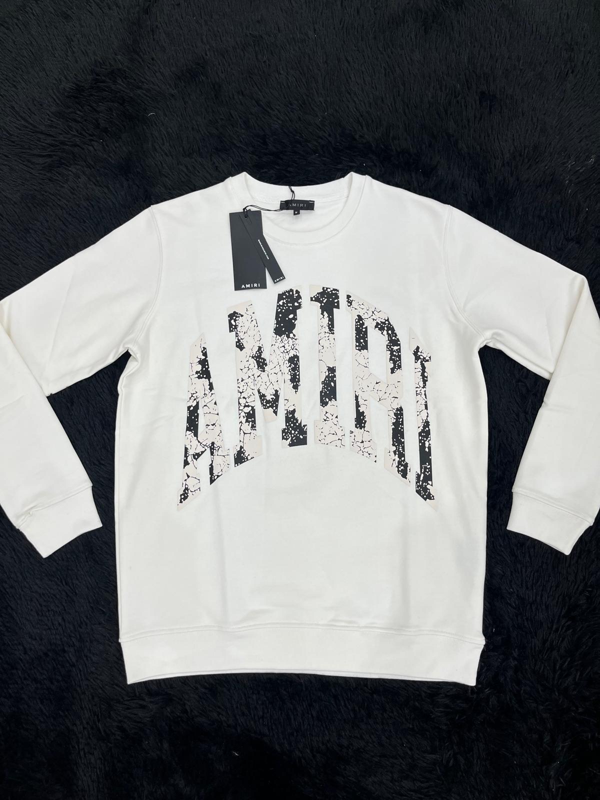 Felpa girocollo AMI maxi