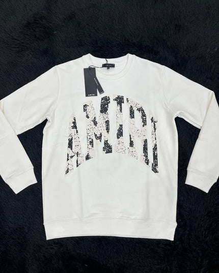 Felpa girocollo AMI maxi