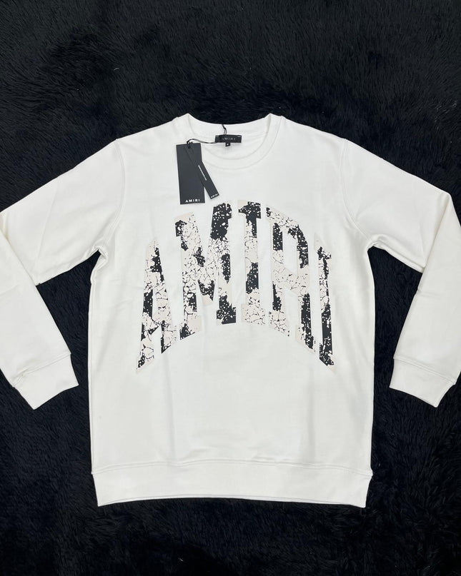 Felpa girocollo AMI maxi