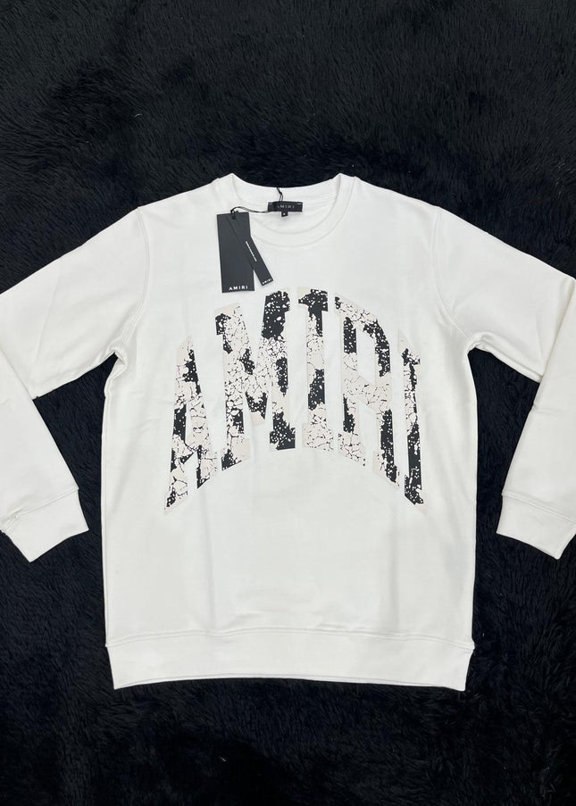 Felpa girocollo AMI maxi