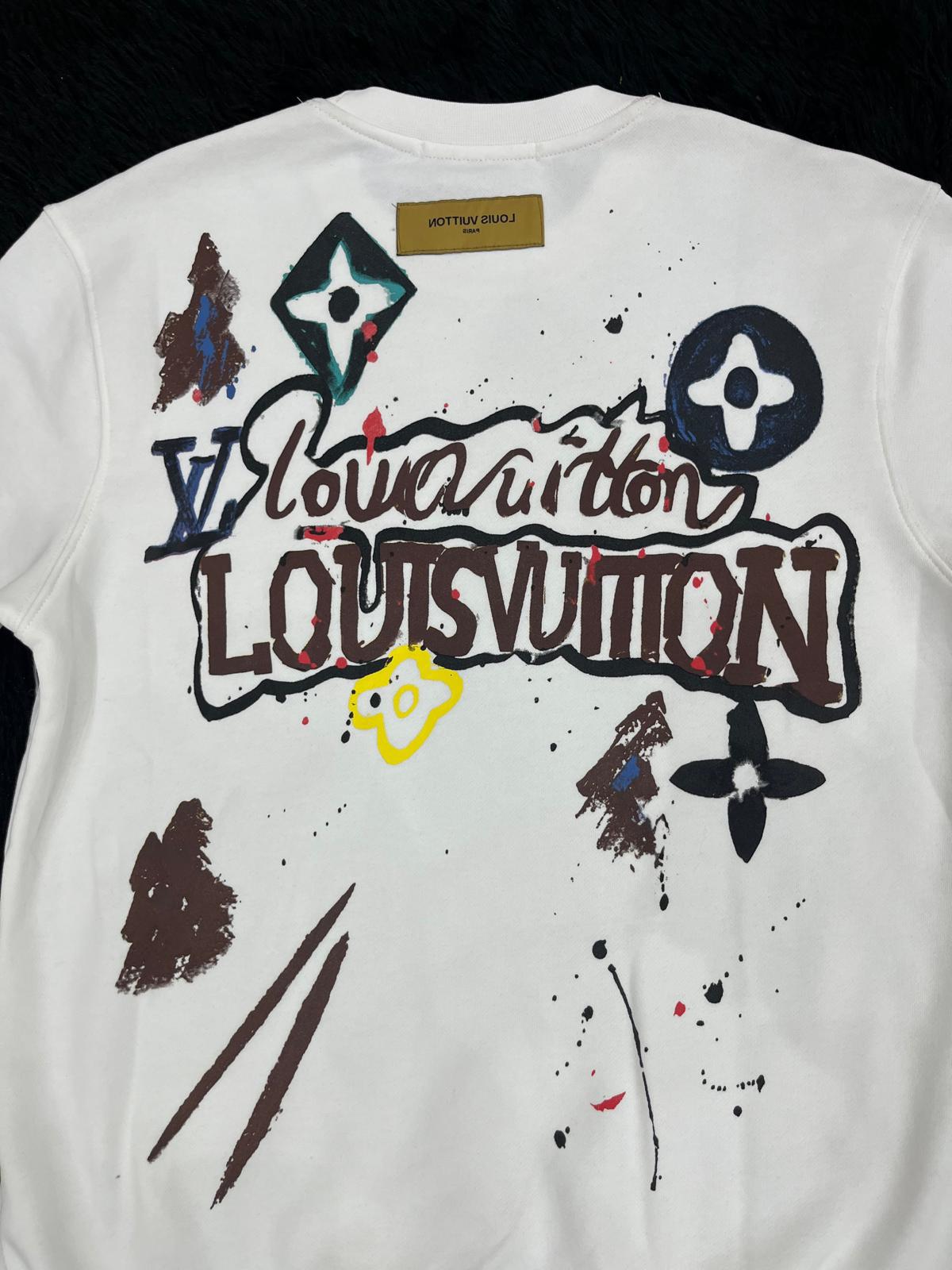 Felpa girocollo con scritta