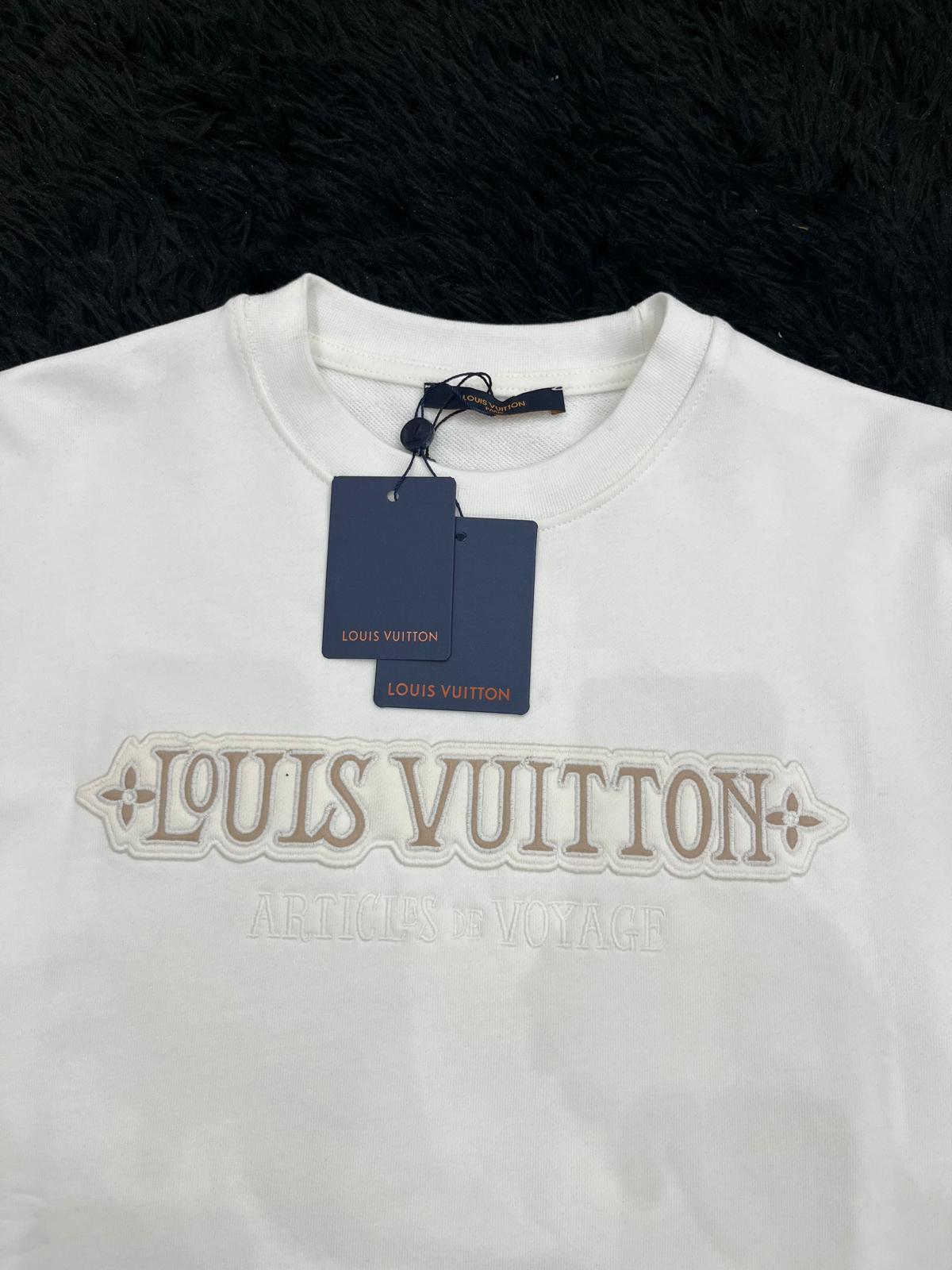 Felpa girocollo con scritta