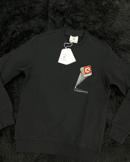 Felpa girocollo CBL con stampa