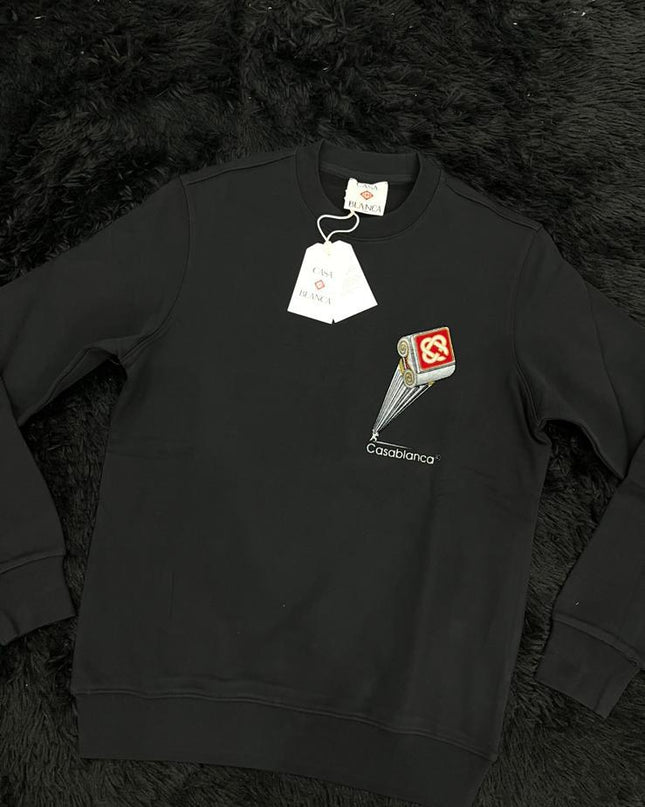 Felpa girocollo CBL con stampa