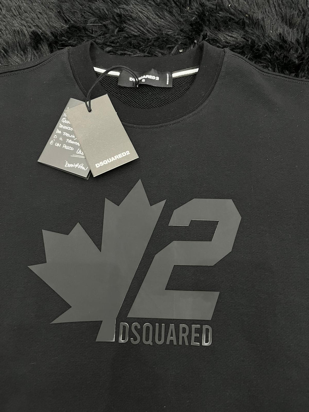 Felpa DSQ stampa