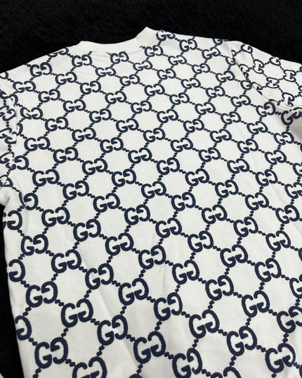 Felpa girocollo G pattern logo