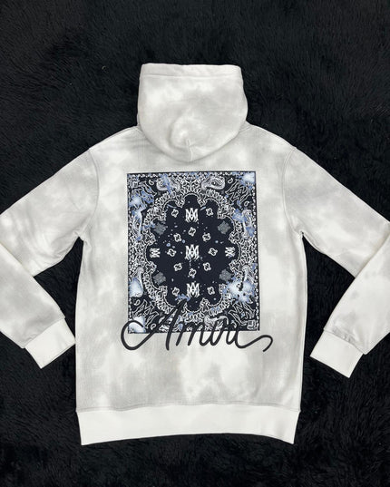 Felpa con cappuccio e stampa AMI