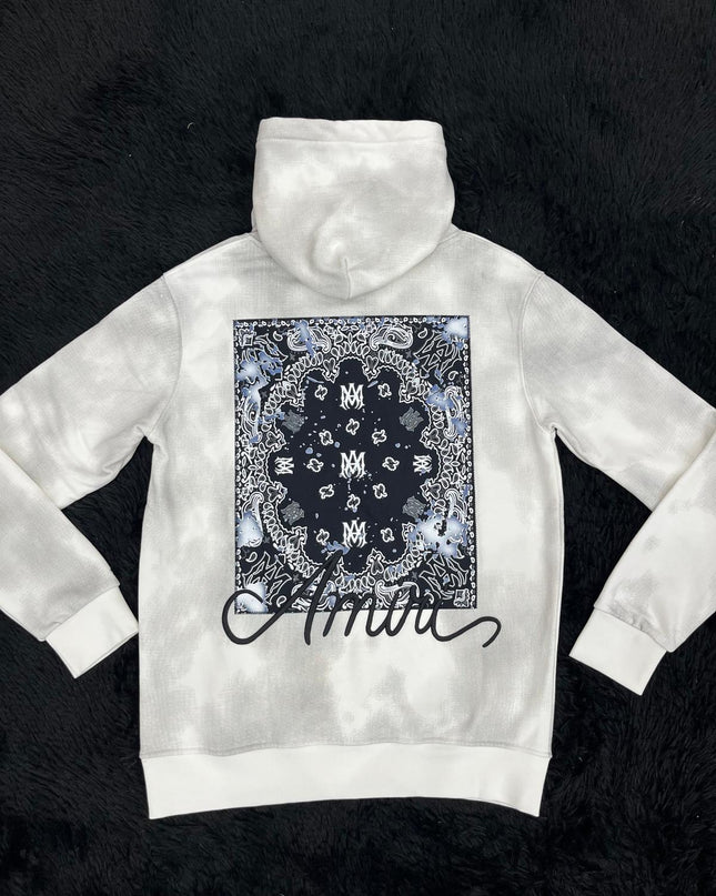 Felpa con cappuccio e stampa AMI