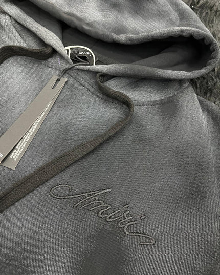 Felpa con cappuccio e stampa AMI