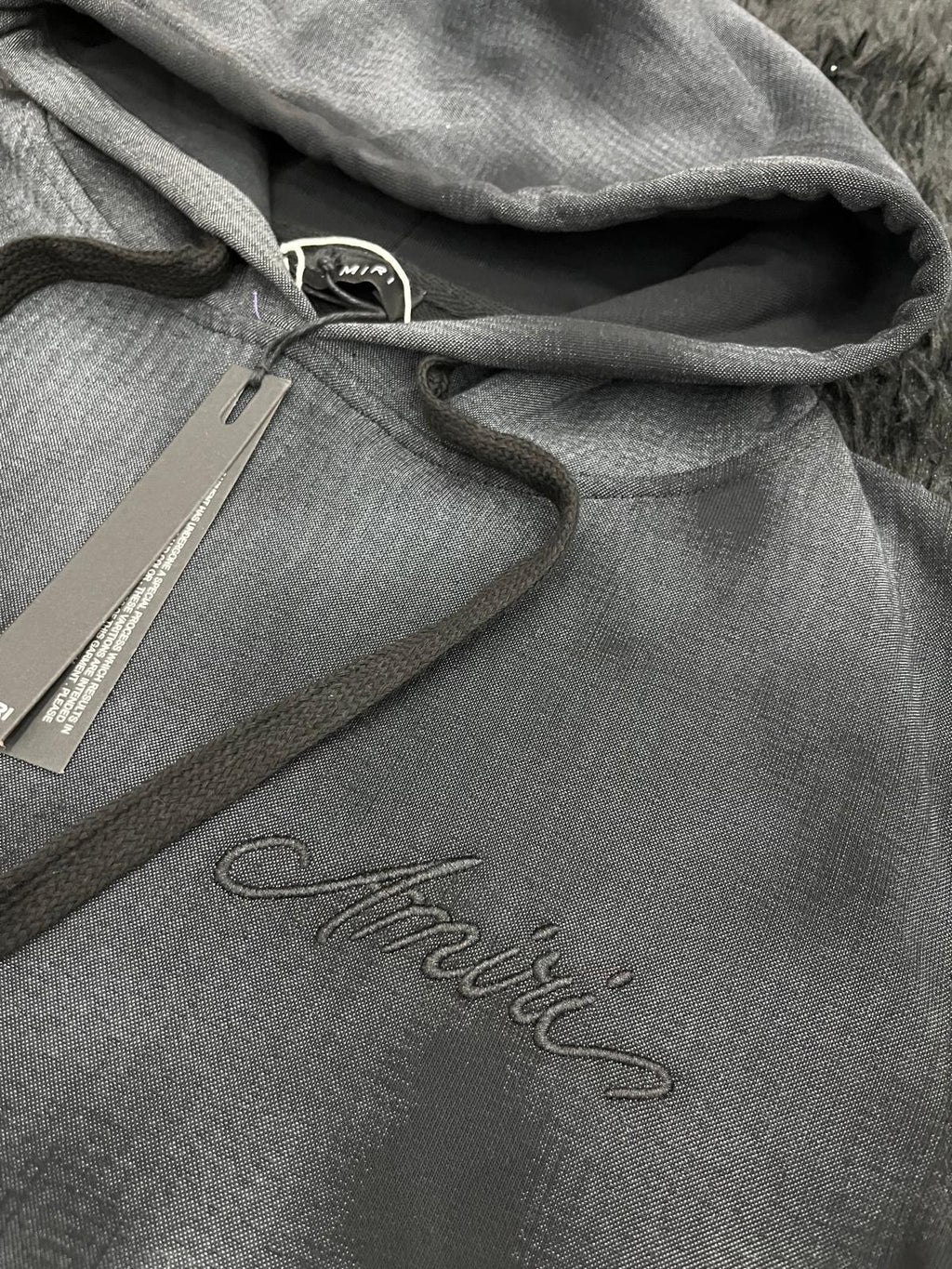 Felpa con cappuccio e stampa AMI