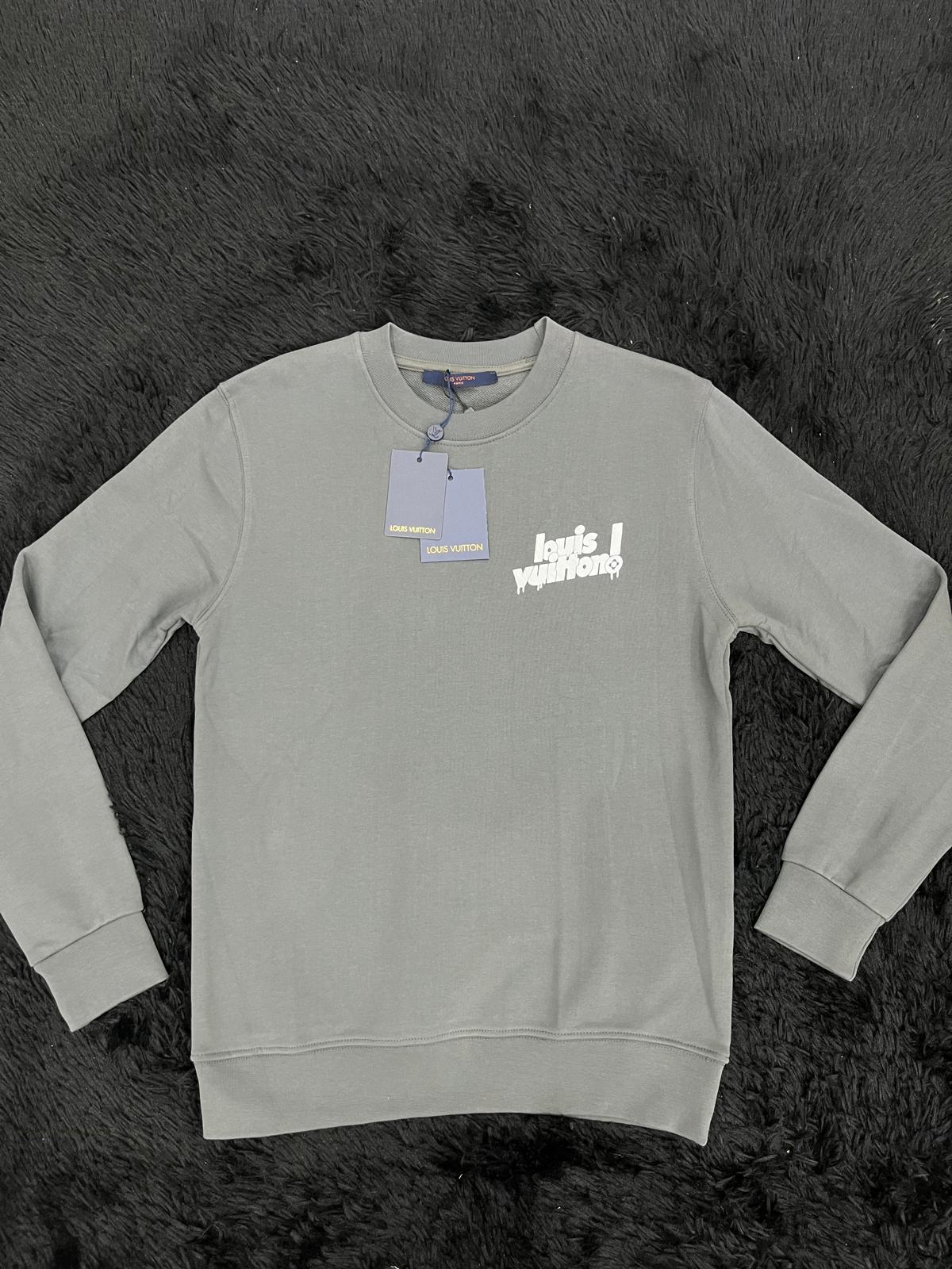 Felpa girocollo stampa