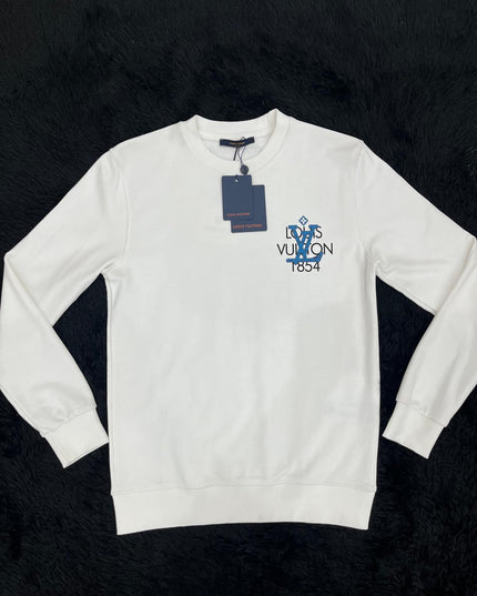 Felpa girocollo con logo