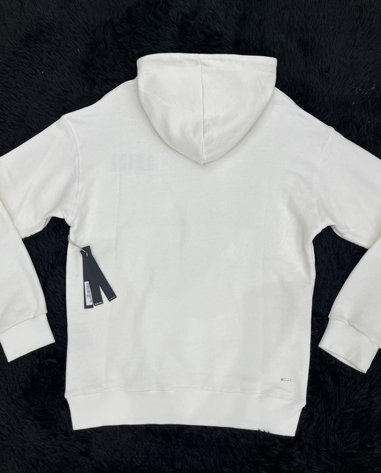 Felpa con cappuccio e scritta AMI