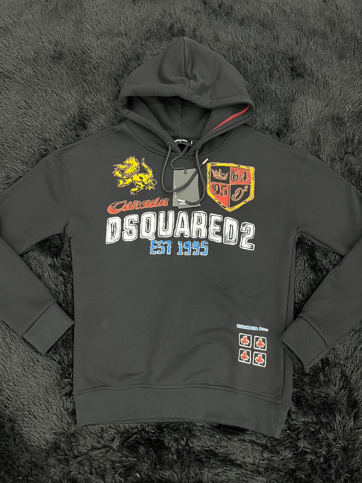 Felpa con cappuccio DSQ