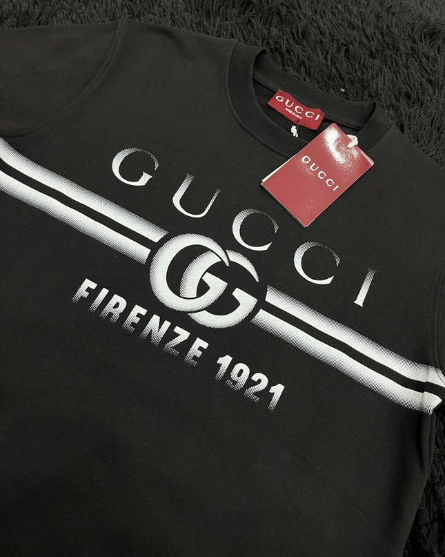 Felpa girocollo stampa G