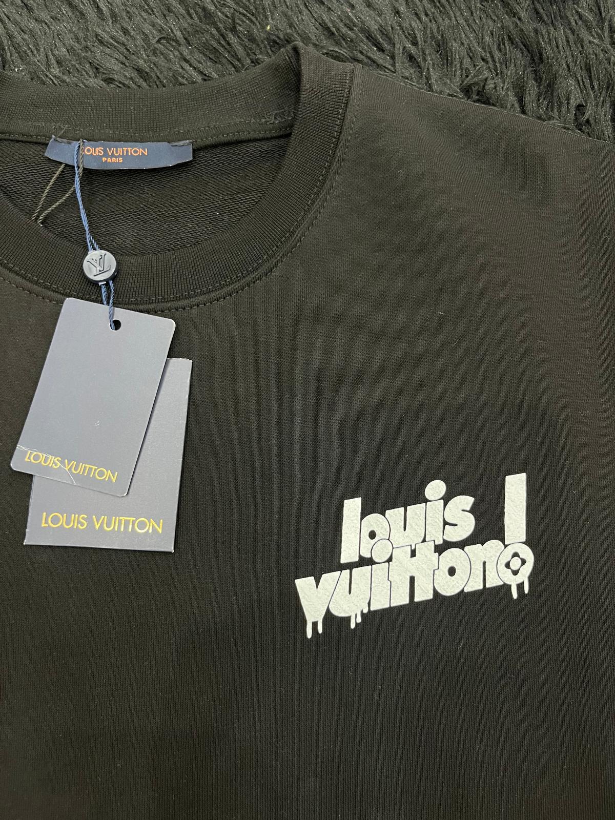 Felpa girocollo stampa